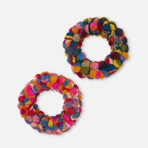 Noonday Small Peruvian Pom Wreath NWT - SOLD OUT!